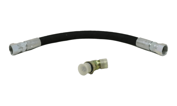 051-2050-00 - 16" Hydraulic Hose Assembly w/45 Adaptor